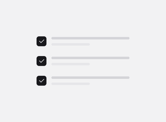 Checkbox components