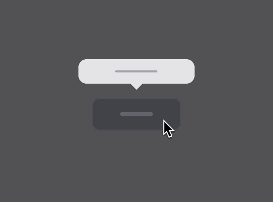 Popover components dark